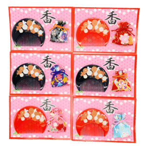 comb & scented bag 6 packs