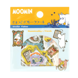 moomin sticker flakes moominvalley's friends orange
