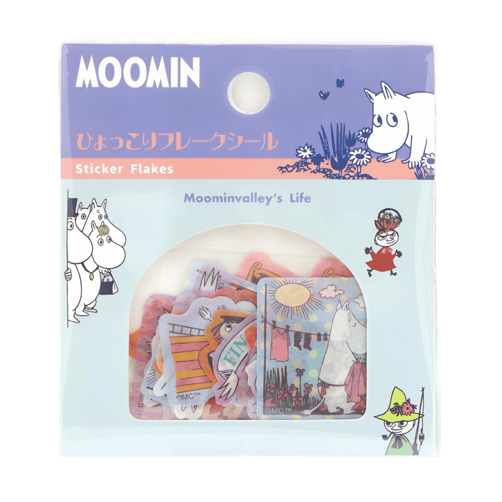 moomin sticker flakes moominvalley's life moomin sticker flakes moominvalley's life