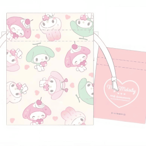 small pouch my melody (pink & pink)