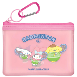 sanrio characters pouch badminton
