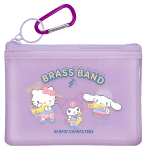 sanrio characters pouch brass band