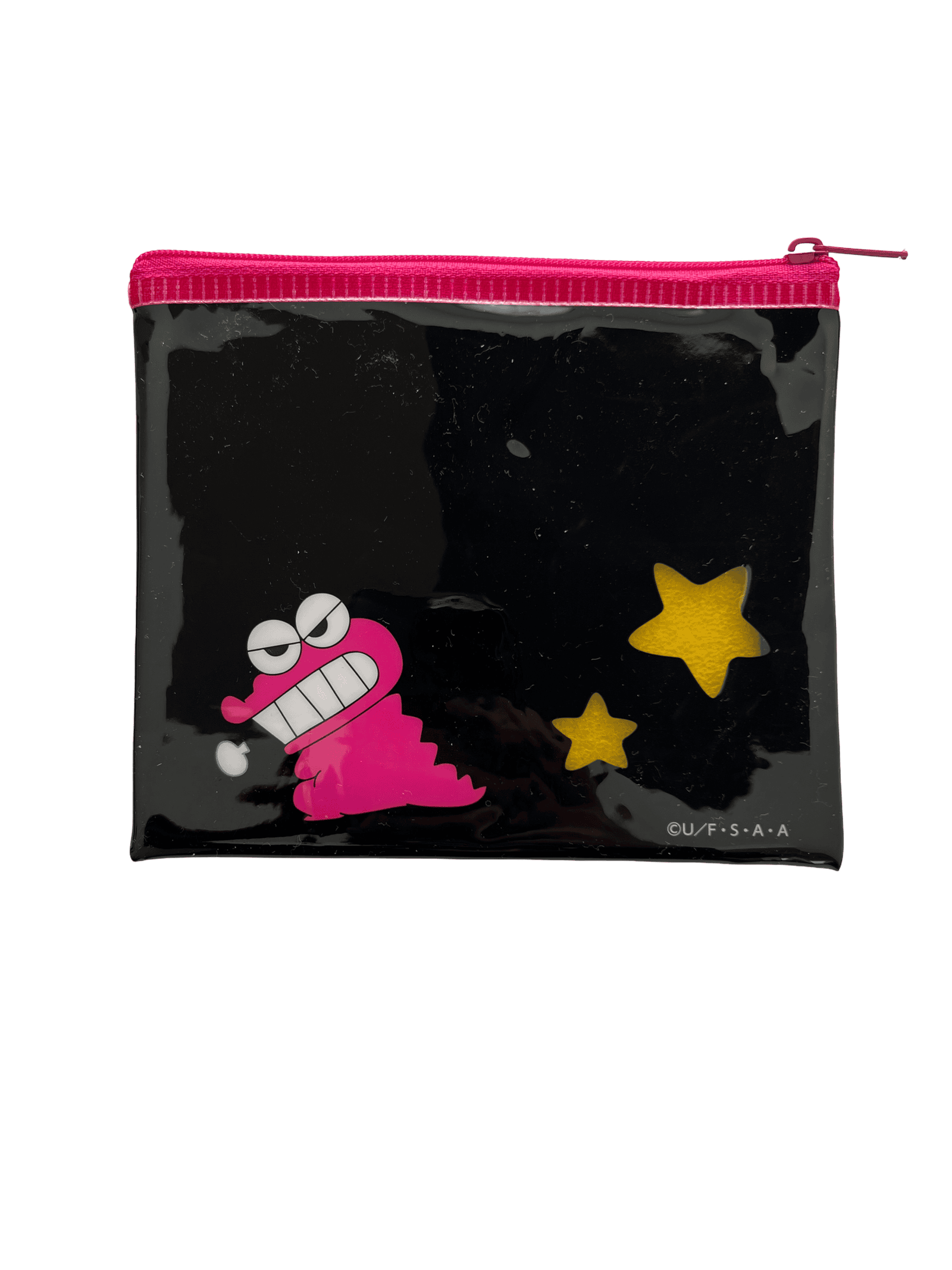 crayon shin chan plastic pouch (black) 2 crayon shin chan plastic pouch (black) 2