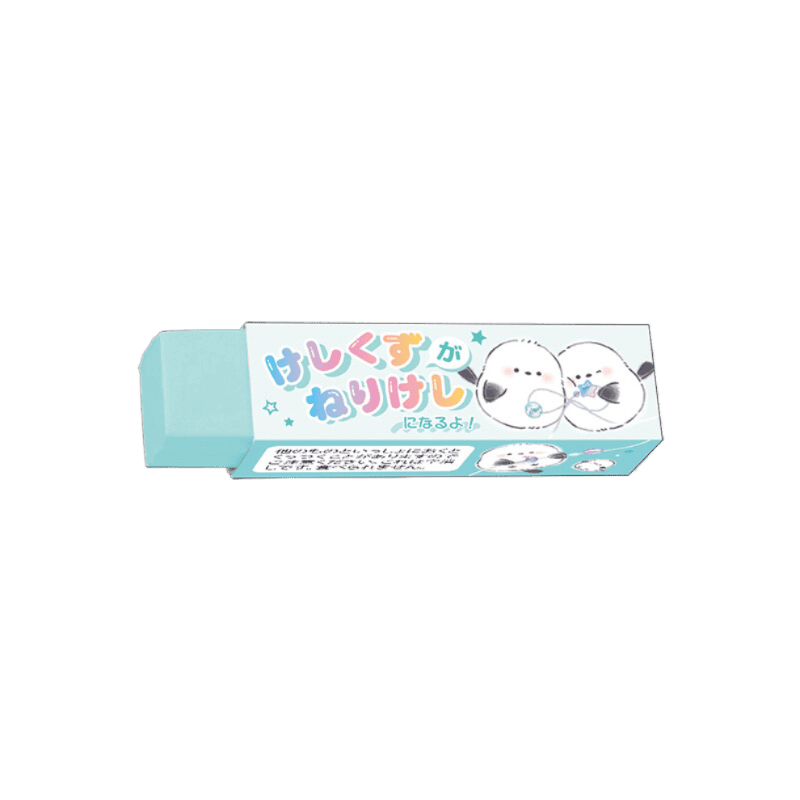 eraser shimaenaga blue (strawberry scented)