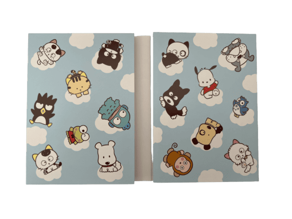 memo pad sanrio characters tama & friends blue 2