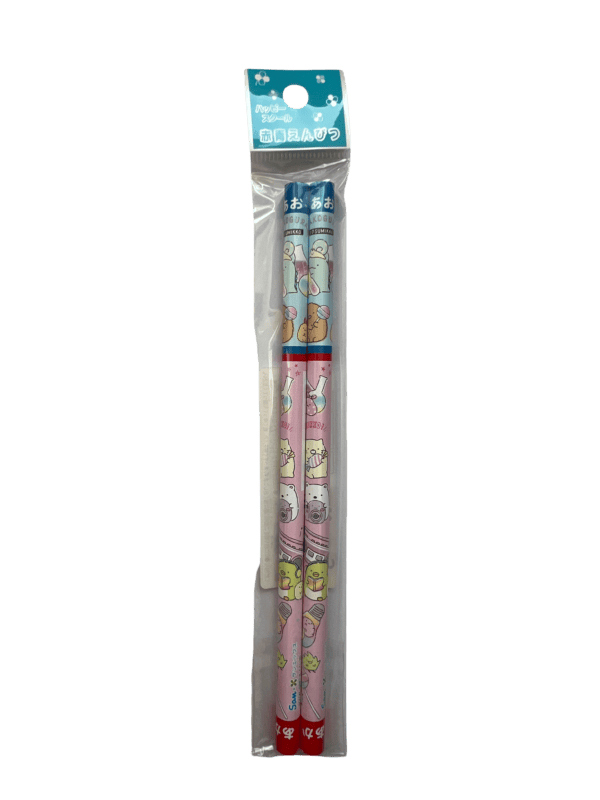sumikko gurashi red and blue pencil 3