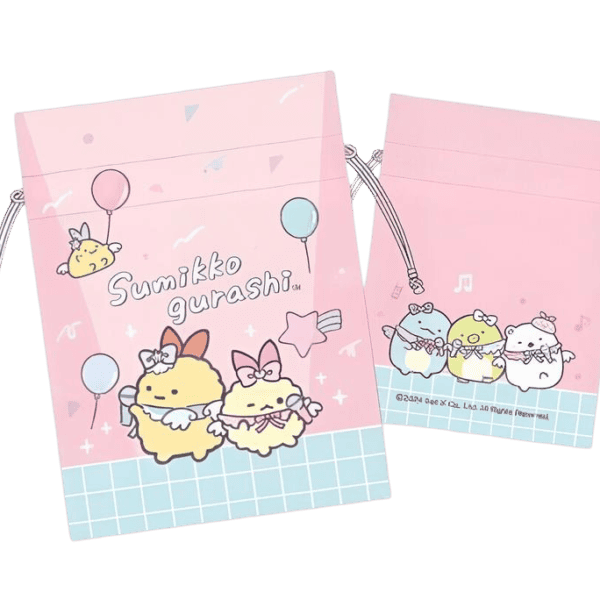 small pouch sumikkogurashi (pink)