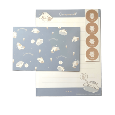 cinnamoroll letter set blue 3a