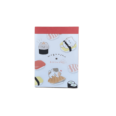 kamio japan mogunyan mini memo pad – sushi front