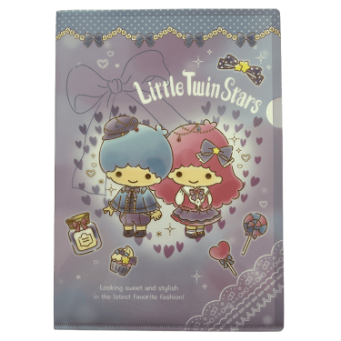little twin stars a4 plastic folder uniform 1