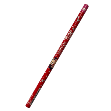 pencil (2b) red peko chan snack 1