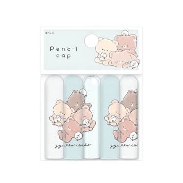 pencil cap set bears chilling