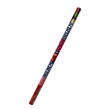 pencil hi chew 2 colored red and blue 1