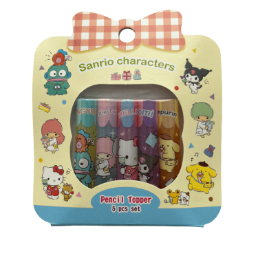 sanrio characters pencil cap set