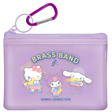 sanrio characters pouch brass band