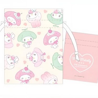 small pouch my melody (pink & pink)
