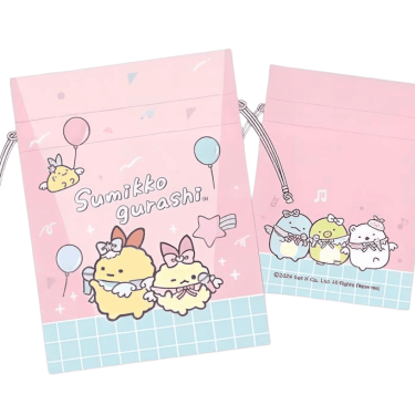 small pouch sumikkogurashi (pink)
